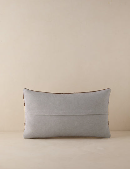 Coussin lombaire vintage n° 195, 12 x 20