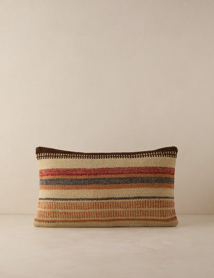 Coussin lombaire vintage n° 196, 12 x 20