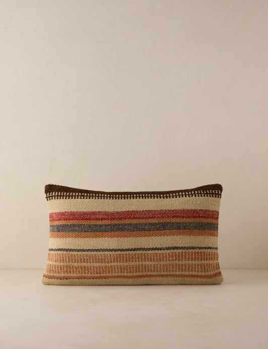 Coussin lombaire vintage n° 196, 12 x 20