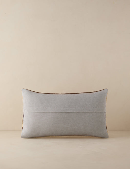 Coussin lombaire vintage n° 197, 12 x 20