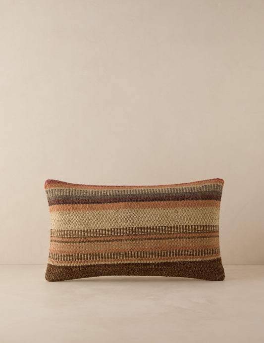 Coussin lombaire vintage n° 201, 12 x 20