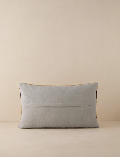 Coussin lombaire vintage n° 205, 12 x 20