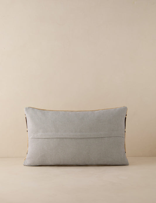 Coussin lombaire vintage n° 205, 12 x 20