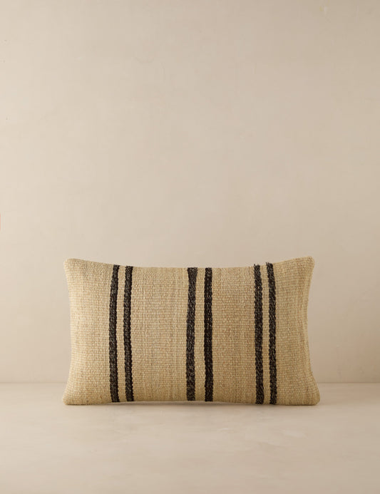 Coussin lombaire vintage n° 206, 12 x 20