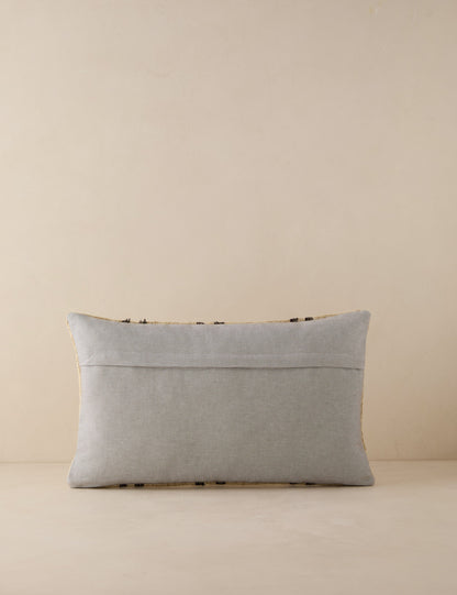 Coussin lombaire vintage n° 206, 12 x 20