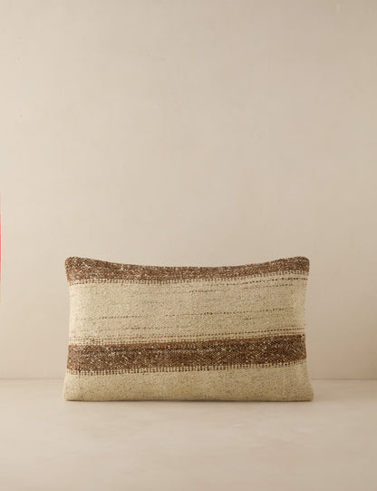 Coussin lombaire vintage n° 208, 12 x 20