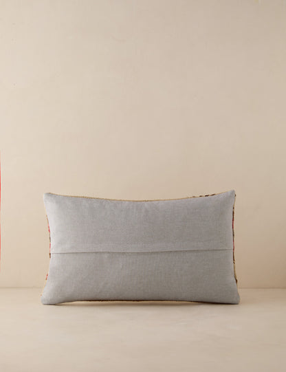 Coussin lombaire vintage n° 210, 12 x 20