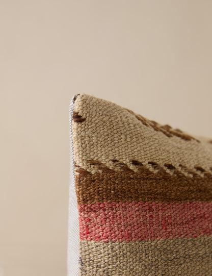 Coussin lombaire vintage n° 210, 12 x 20