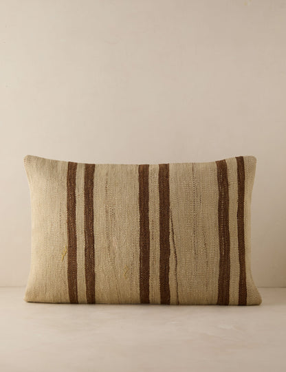 Coussin lombaire vintage n° 214, 16 x 24