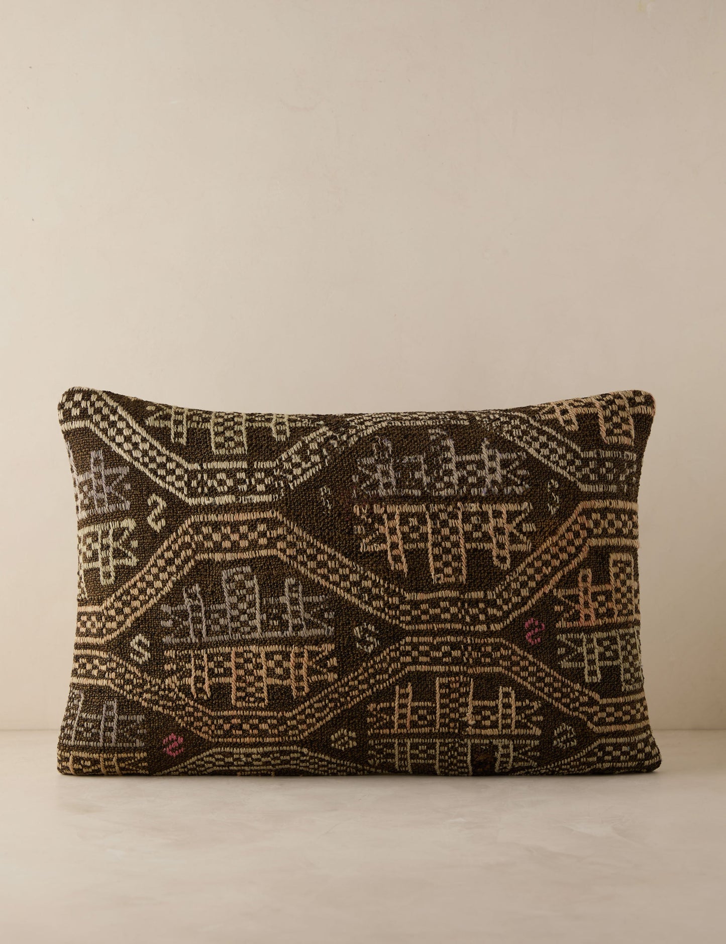 Coussin lombaire vintage n° 215, 16 x 24