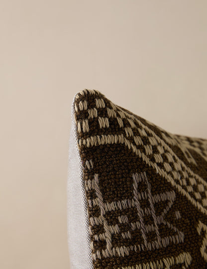 Coussin lombaire vintage n° 215, 16 x 24