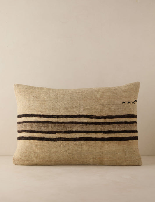 Coussin lombaire vintage n° 216, 16 x 24