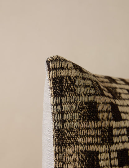 Coussin lombaire vintage n° 217, 16 x 24