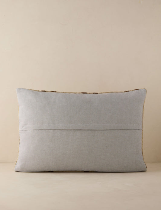 Coussin lombaire vintage n° 218, 16 x 24