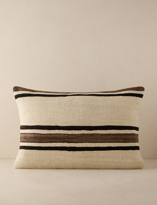 Coussin lombaire vintage n° 221, 16 x 24