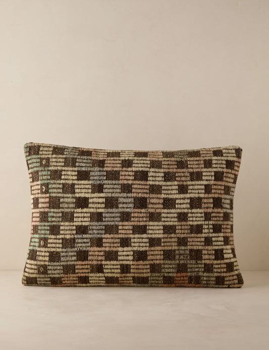 Coussin lombaire vintage n° 226, 16 x 24