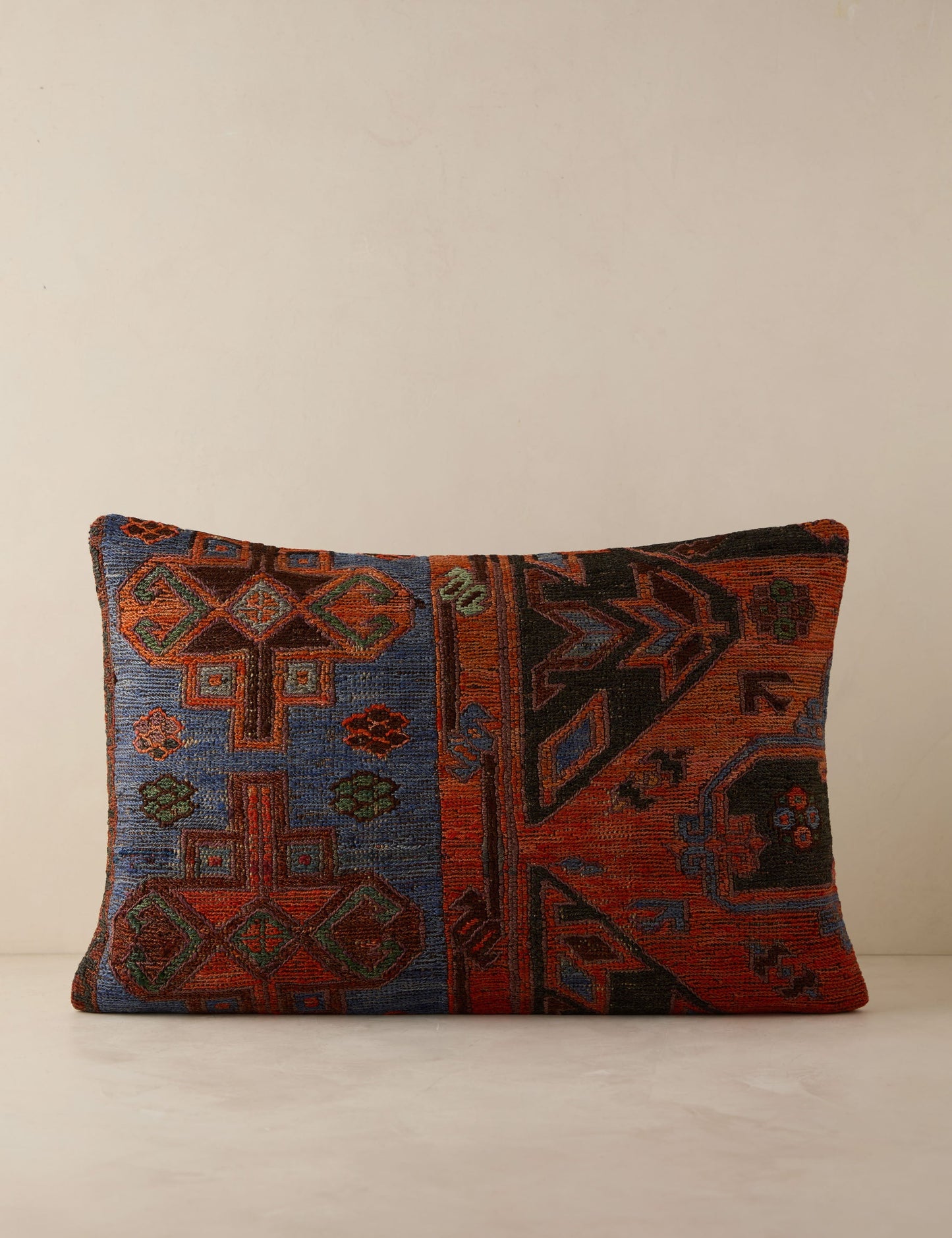 Coussin lombaire vintage n° 227, 16 x 24