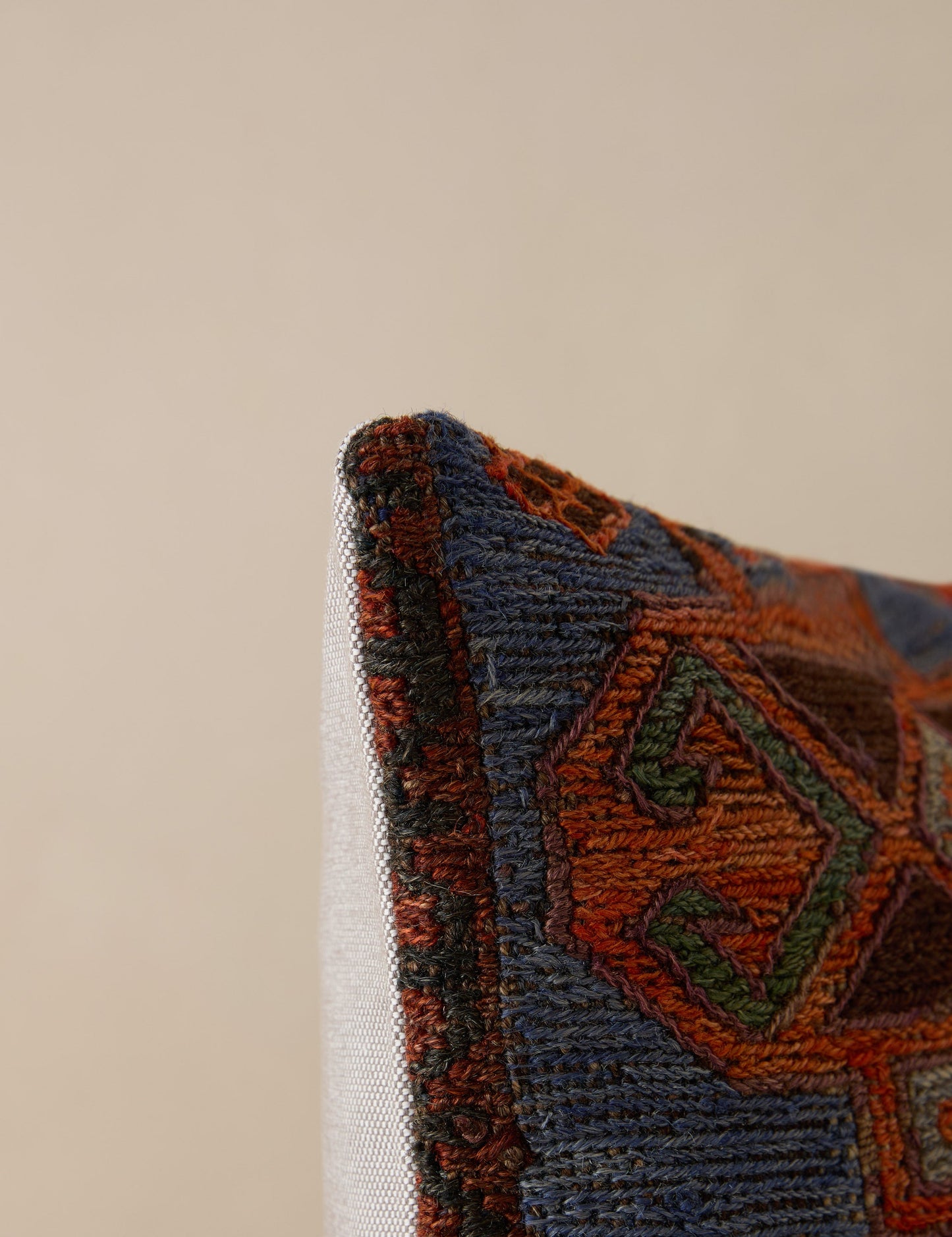 Coussin lombaire vintage n° 227, 16 x 24