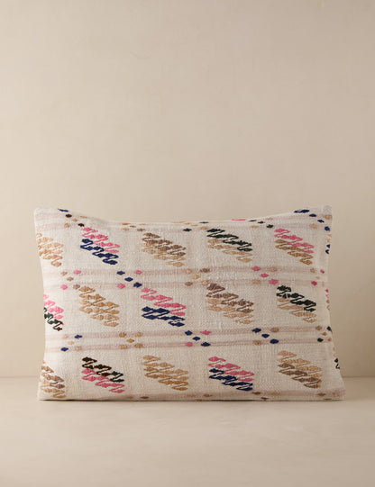 Coussin lombaire vintage n° 231, 16 x 24