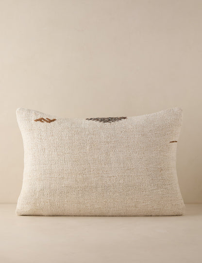 Coussin lombaire vintage n° 235, 16 x 24