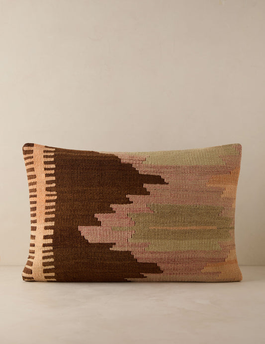 Coussin lombaire vintage n° 245, 16 x 24