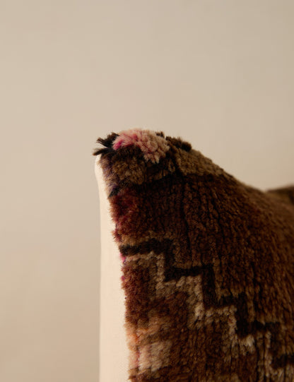 Coussin lombaire vintage n° 251, 16 x 24