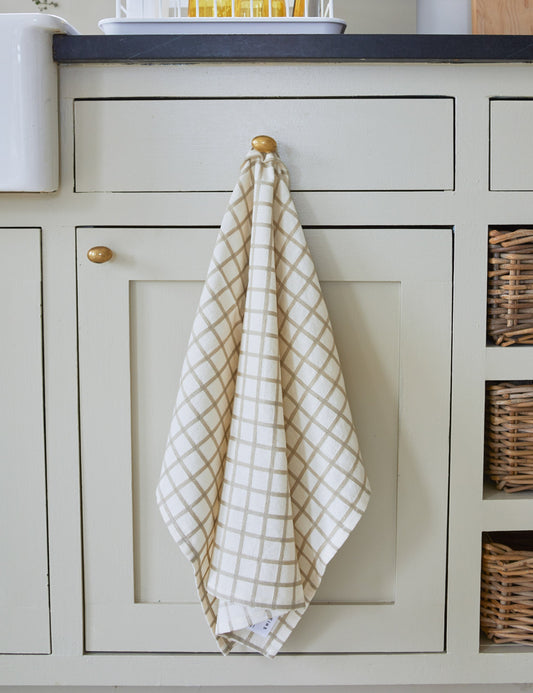 Torchons à vaisselle teints en fil Essential (lot de 2) par Hawkins New York