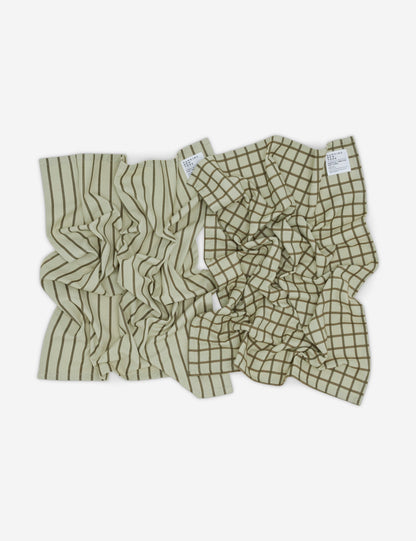 Torchons à vaisselle teints en fil Essential (lot de 2) par Hawkins New York