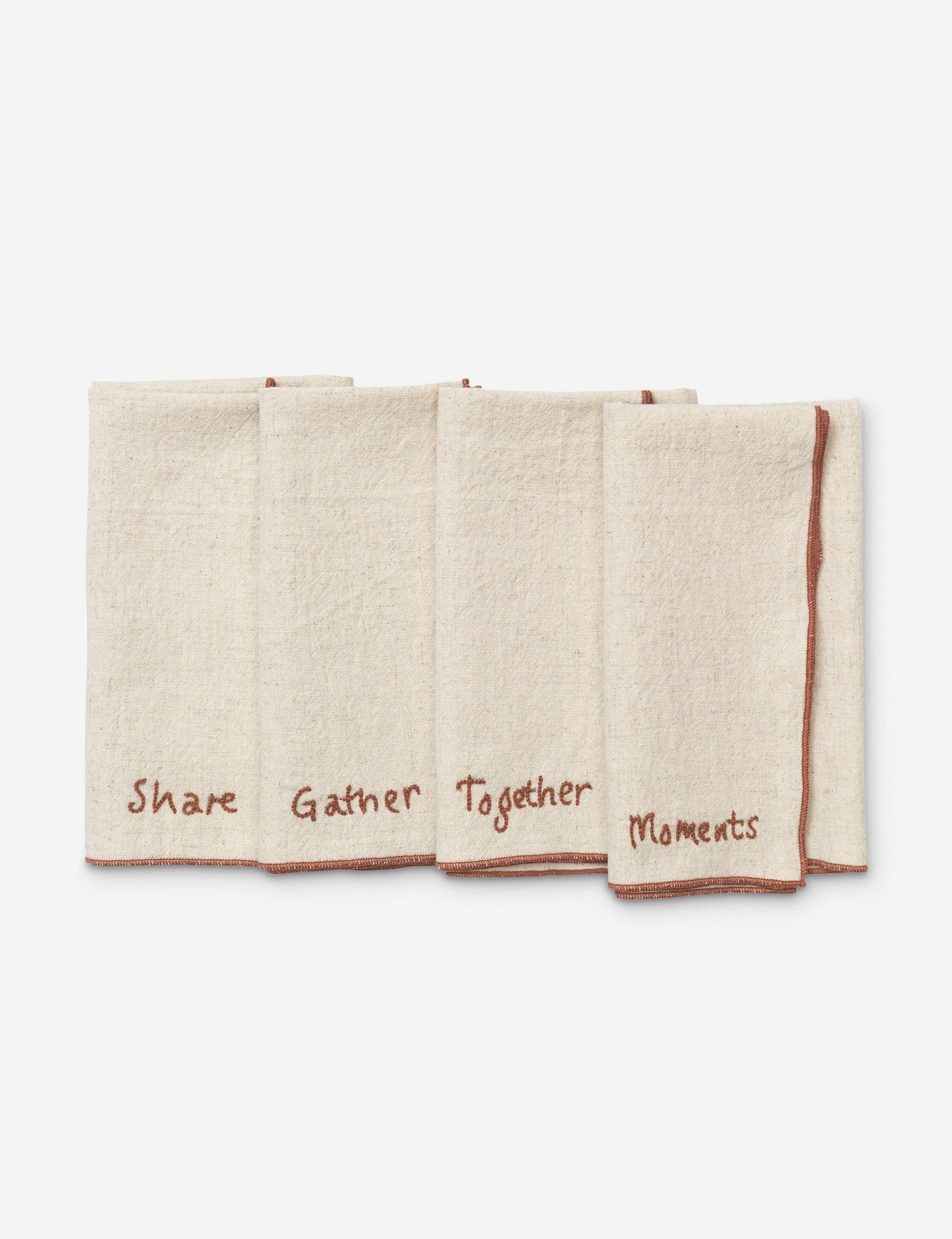 Serviettes de table pour occasions spéciales (lot de 4) par Ferm Living