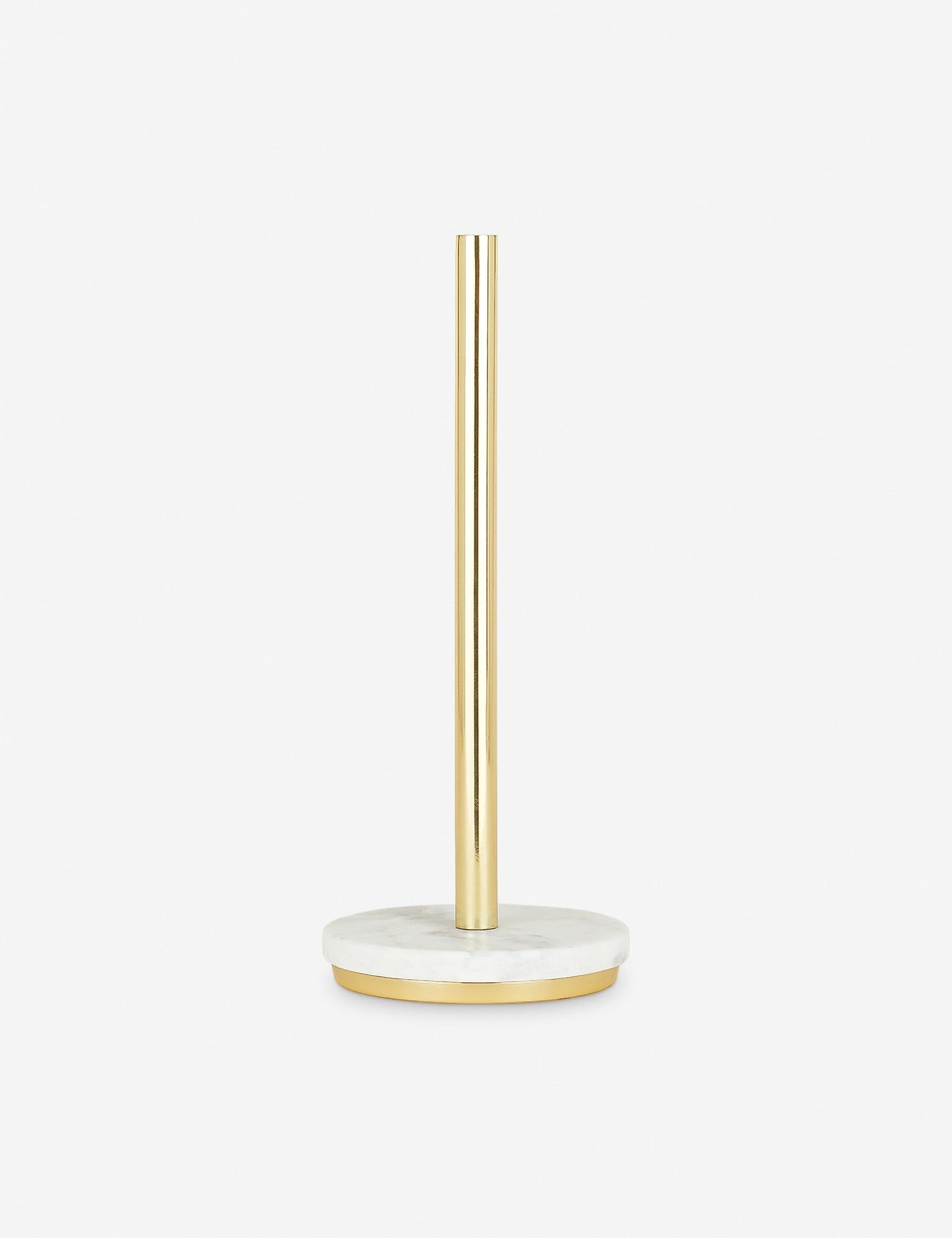 Porte-serviettes en papier simple en marbre par Hawkins New York