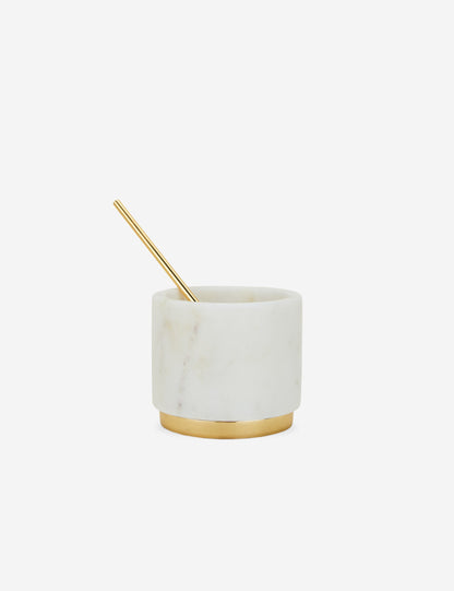 Pot à pincer simple en marbre par Hawkins New York