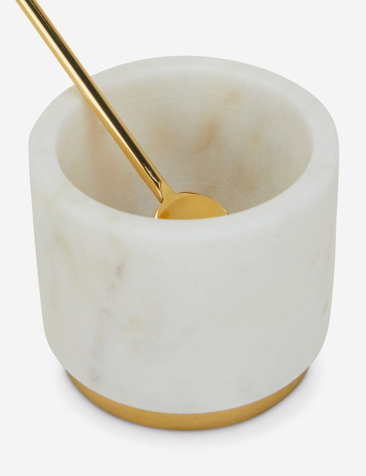 Pot à pincer simple en marbre par Hawkins New York