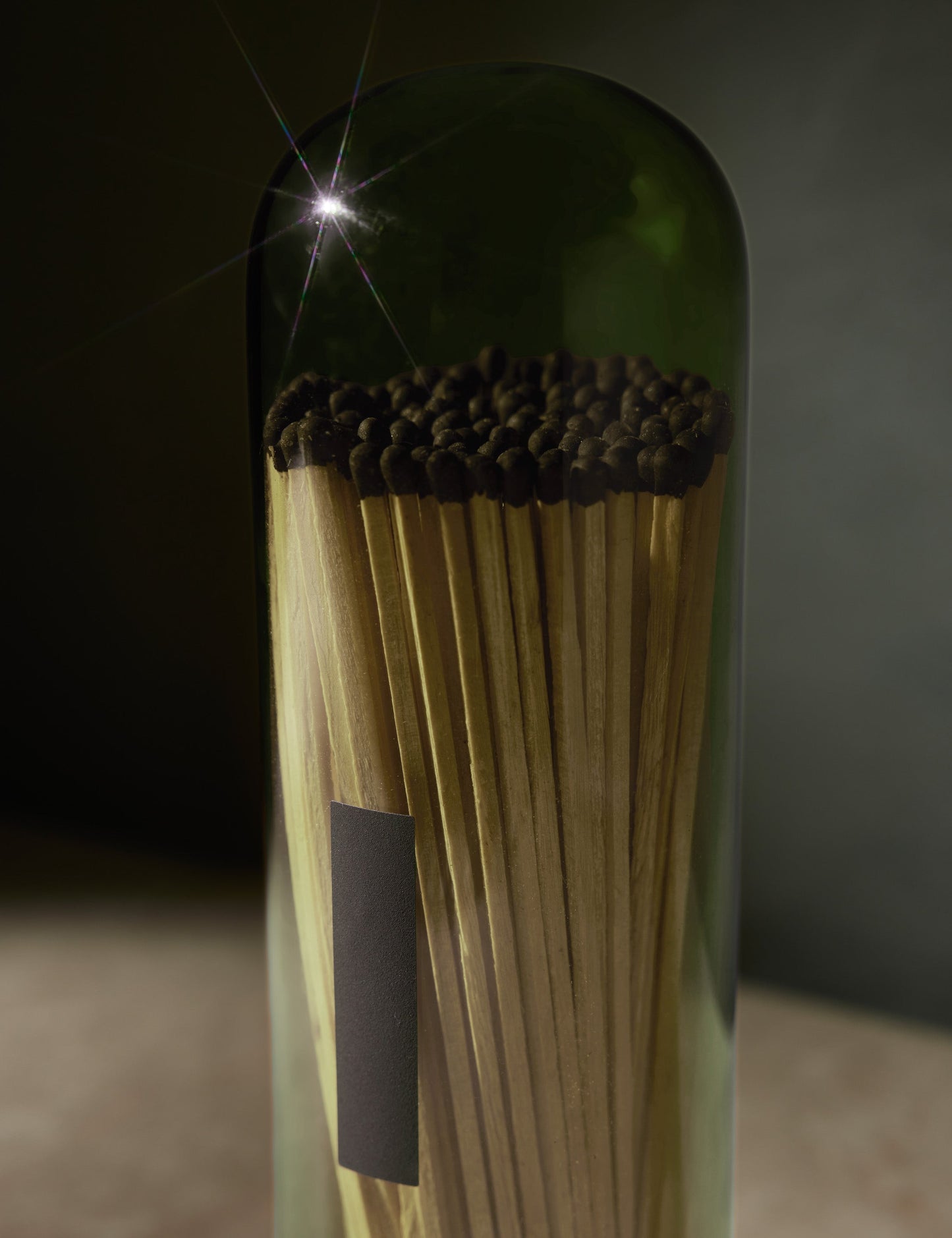 Cloche d'allumette par Skeem